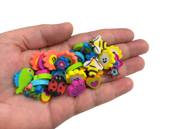 Mini Eraser Assortment Set | Mini Erasers Co.