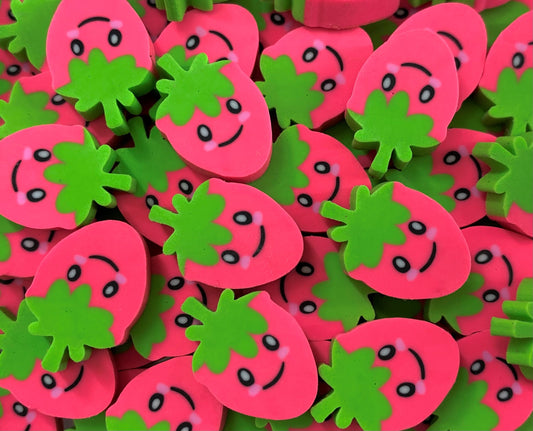 Mini Strawberry Erasers – MiniErasersCo
