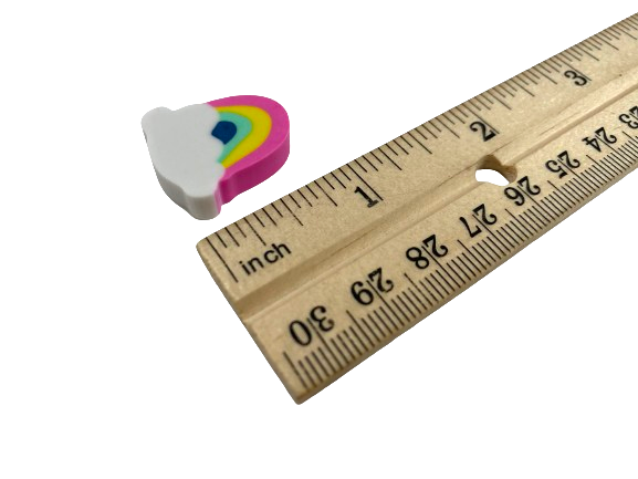 Mini Rainbow Erasers for Classroom Rewards, Learning & Therapy