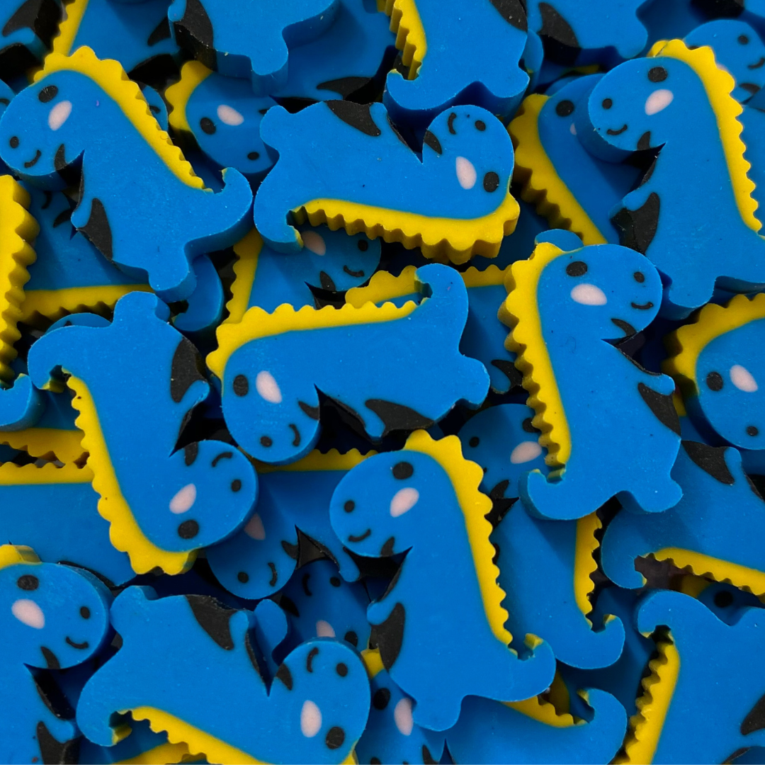 Dinosaur Mini Erasers | Mini Erasers Co.