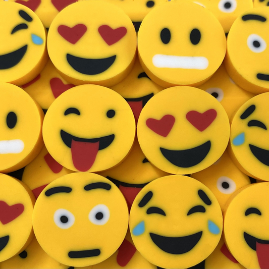 Emoji Mini Erasers | Mini Erasers Co.