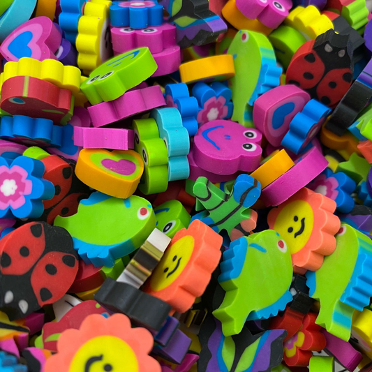 Mini Eraser Assortment Set | Mini Erasers Co.