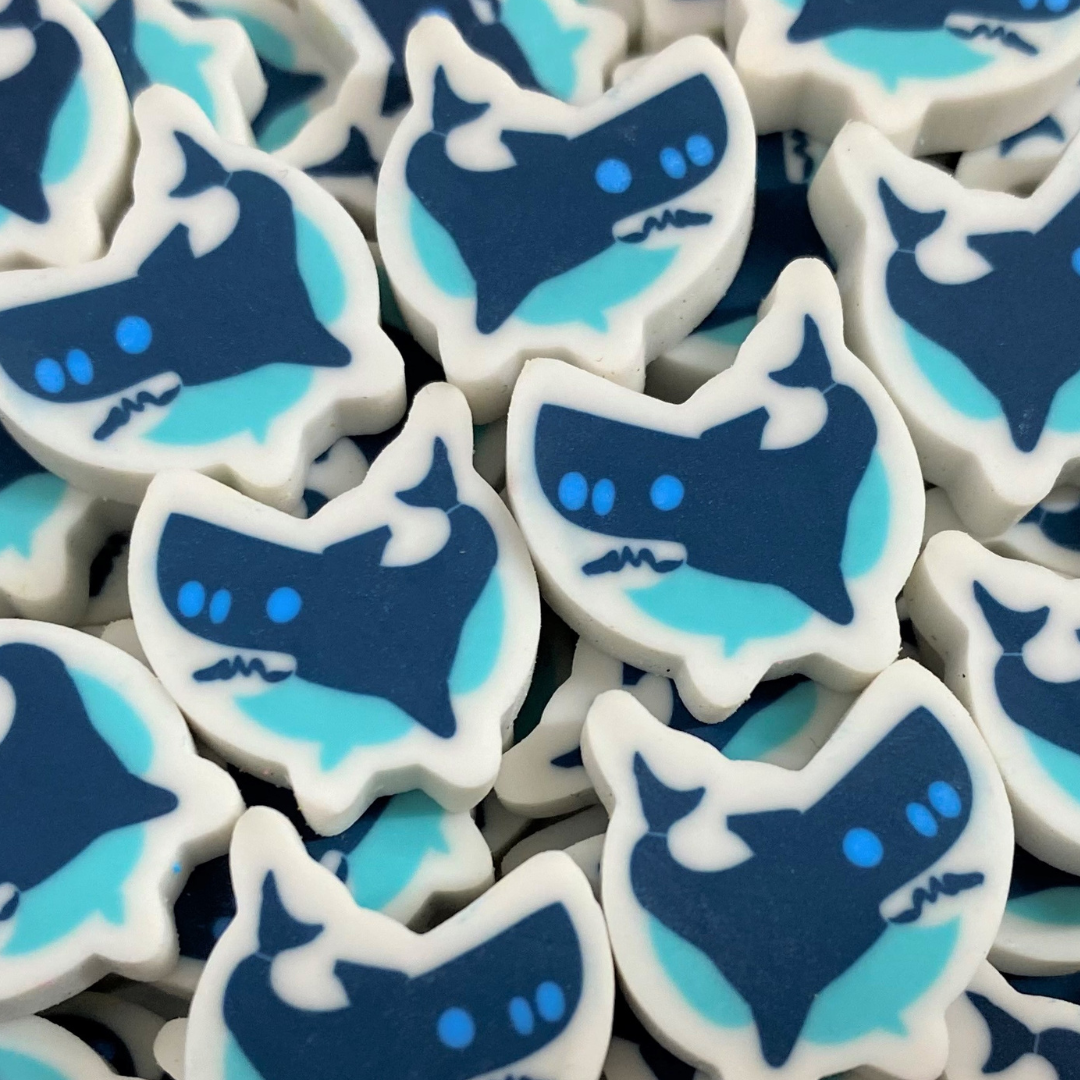 Shark Mini Erasers | Mini Erasers Co.