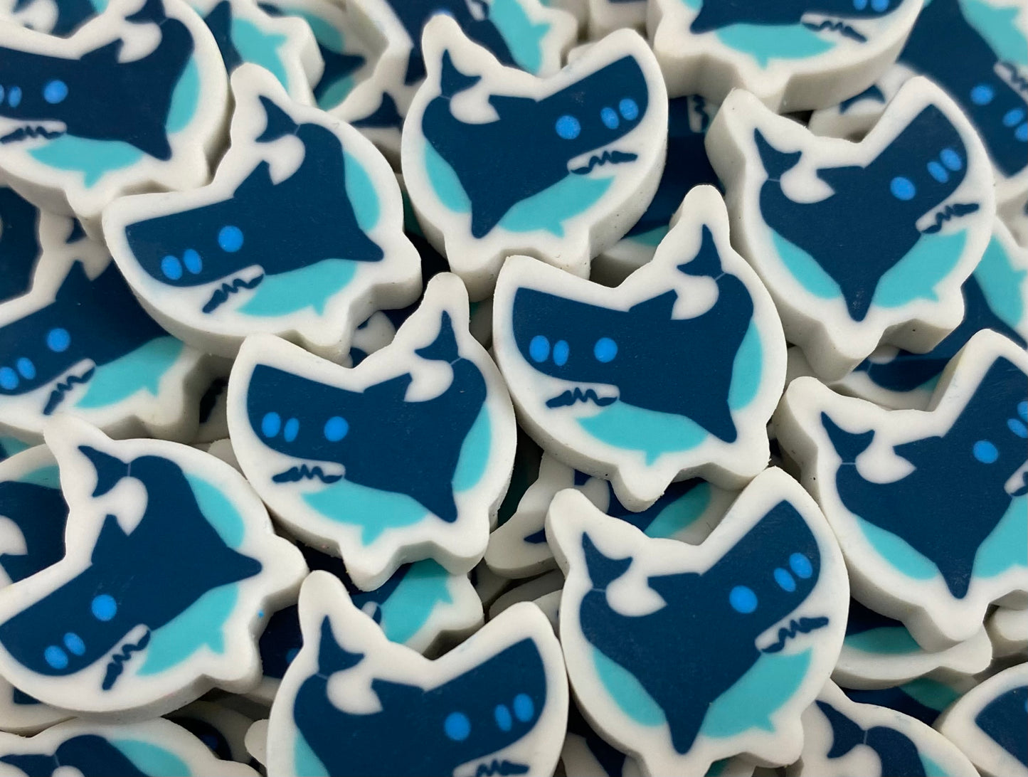 Mini Shark Erasers for Classroom Rewards, Learning & Therapy