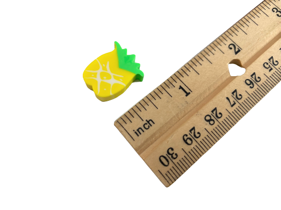 Mini Pineapple Erasers for Classroom Rewards, Learning & Therapy Activities | Mini Erasers Co.